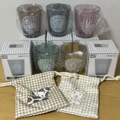 ブルーナアニマル　くじ　E賞　カラーコップ　F賞　巾着ポーチ　ミッフィー