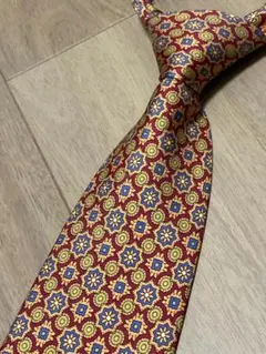 新品】E. Marinella マリネッラ レギュラー ペイズリータイ レッド