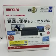 未開封 BUFFALO 外付けHDD 4TB HD-LDF4.0U3-BA/Y Amazon | BUFFALO USB3.1(Gen.1)対応 外付けHDD 4TB ブラック HD