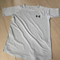 Under Armour S/M グレーホワイト Tシャツ