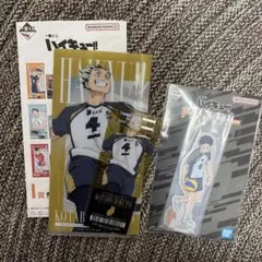 ハイキュー一番くじ 木兎光太郎チケットケース 赤葦京治アクリルスタンド