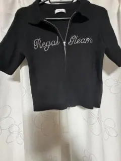 【美品】INGNI ブラック 半袖ニット