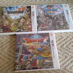 【3DS】ドラゴンクエストVIII・VII・XI ソフト3本セット まとめ売りのサムネイル