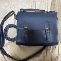 WEGO サッチェル痛ショルダー　痛バ　紺　ネイビー