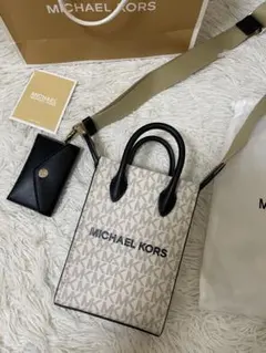 MICHAEL KORS MKロゴショルダーバッグ