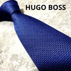 タグ付き美品✨HUGO BOSS ネクタイ　ジャガード　ネイビー　ヒューゴボス Amazon | ヒューゴ ボス ネクタイ 50419128 HUGO BOSS ボス