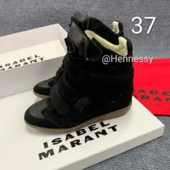 ISABEL MARANT ブラック スニーカー 37