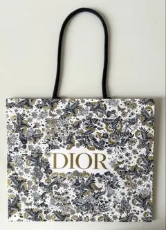 [Christian Dior] 限定 花柄デザインショッパー りぼん付き