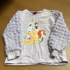 ディズニープリンセス トレーナー　紫　サイズ120