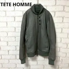 2026年最新】TETE HOMME メンズ レザージャケット・ライダースの人気