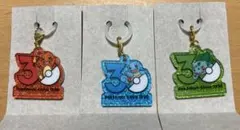 ポケチャームポケットモンスター30周年めじるしチャームヒトカゲゼニガメフシギダネ