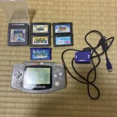 ゲームボーイアドバンス 本体とゲームソフト6本セット