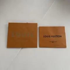 ルイヴィトン LOUIS VUITTON ショップ袋 2点セット ショッパー