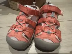 keen キーン　ベビーサンダル　キッズサンダル　14.5センチ　ピンク