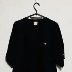 Champion Tシャツ X-LARGE ブラック　ビッグシルエット