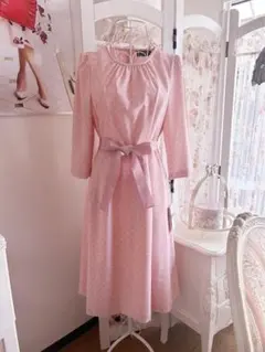 ★エムズグレイシー ・水玉ワンピースとカーディガンセット★42〜44美品 M'S GRACY 2024 Early Autumn Collection | msgracy