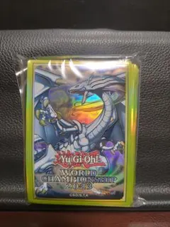 【遊戯王スリーブ】ブルーアイズホワイトドラゴン　未開封　WC2023