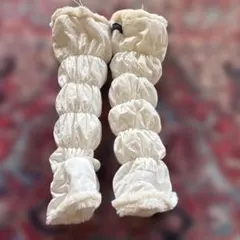 KISS ON THE GREEN レッグウォーマー ホワイト