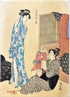 「舞妓さんの着付け」　自筆油絵、新品 舞妓さんの着付け」 自筆油絵、新品 - メルカリ