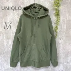 【UNIQLO】スウェットパーカー フルジップパーカー トレーナー M