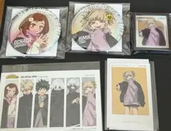 ヒロアカ ベースヤード トガヒミコ 麗日お茶子 缶バッジ ステッカー 特典等