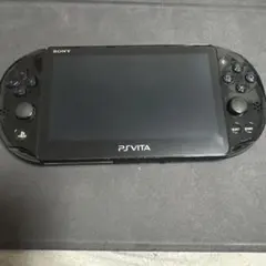 動作確認済】PS Vita PCH-2000 本体 ブラック 16GBメモカ付