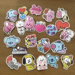 BT21キャラクター ステッカー(シール)セット
