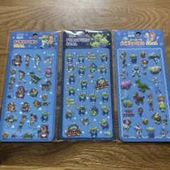 ディズニー　ぷくぷくシール　 3種セット トイ・ストーリー