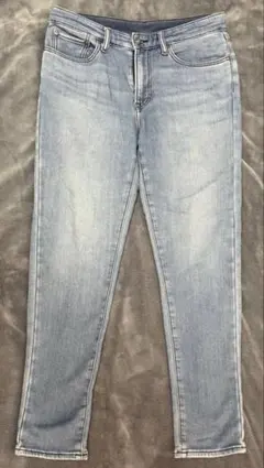 ユニクロ　EZYジーンズ スリムフィット テーパードスウェットデニムパンツ M