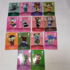 どうぶつの森　amiibo 14枚カードセット