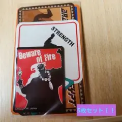 53.一番くじ　ジョジョの奇妙な冒険　H賞　トランジットステッカー5枚セット！！