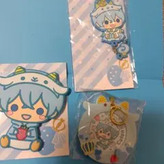 すとぷり　ころん　ラバーキーホルダー、缶バッチケース、鏡　まとめ売り