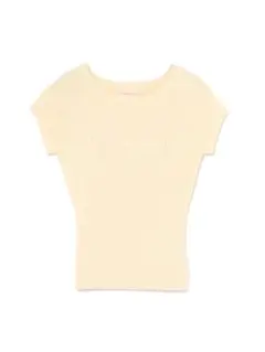 andmary Raglan logo tops white - メルカリ