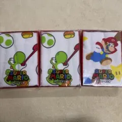 A.スーパーマリオ &ヨッシーバスタオル3枚セット 新品未開封のサムネイル