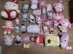 日*4様 キティーちゃん　マイメロ　ぬいぐるみ31点　まとめ売り