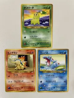 旧裏　ワニノコ　チコリータ　ヒノアラシ　ワールドホビーフェア　プロモ