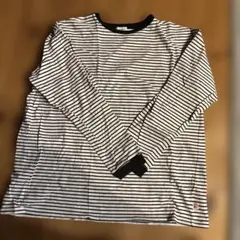 coen ボーダー 長袖 カットソー LARGE