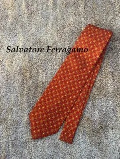 【未使用品】Salvatore Ferragamo シルクネクタイ