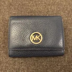 Michael Kors ネイビー 名刺入れ