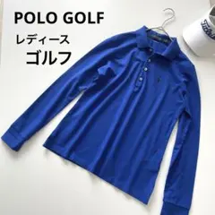 POLO GOLF レディースゴルフ　長袖　ブルーのサムネイル