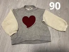 petit main ハートトレーナー 90サイズ