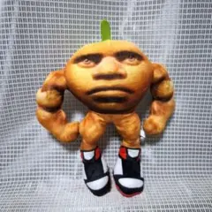 イタリアンブレインロット ぬいぐるみ オレンジ マッチョ 筋肉 トゥントゥン