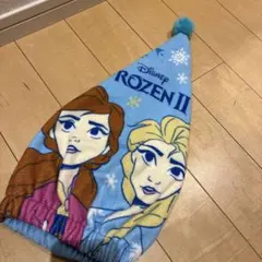 美品　Disney アナとエルサ スイムヘッドタオル