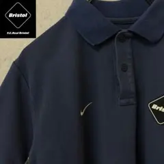 【激レア】FCRB Bristol ポロシャツ　完売モデル　ブリストル　ゆるだぼのサムネイル