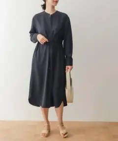 アーバンリサーチ　URBANRESEARCH ポケット付 ドロスト ワンピース