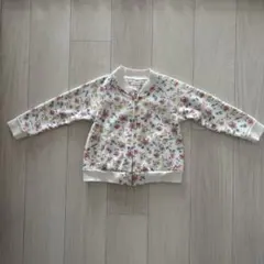 ブランシェス　ブルゾン　ジャンパー　アウター　花柄　100cm