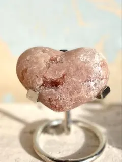 ピンクアメジスト　ハート♡ Pink Amethyst