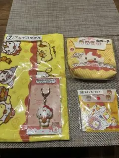 サンリオ×ローソンからあげクンコラボ　セット　ハローキティ