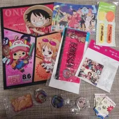 ワンピース　非売品　限定 グッズまとめ売り　スプーン　フォーク　文房具