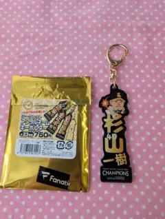 HAWKS 杉山一樹 40 シークレットアクリルネームキーホルダー